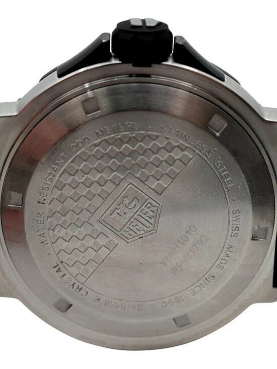 Tag Heuer 44mm Men\'s Formula 1 Black Dial Swiss Quartz Dive Watch! Ref: WAH1010! main image 9